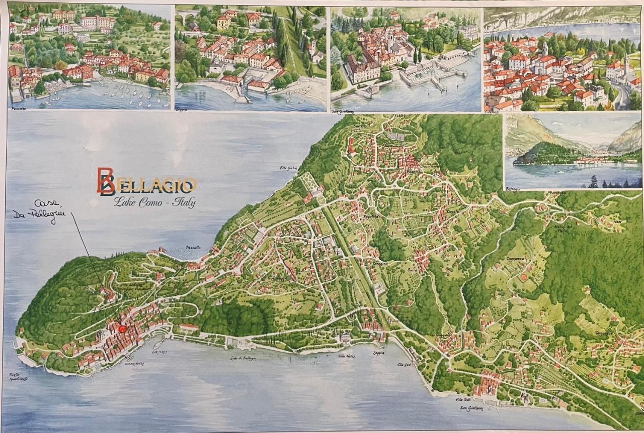 Casa De Pellegrin Bellagio Lake Como ภายนอก รูปภาพ